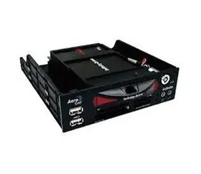 AeroCool Infinity černá / multifukční panel s  2.5" HDD šuplíkem do 5.25" pozice