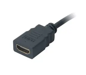 AKASA AK-CBHD09-25BK / kabelová redukce / HDMI na Micro HDMI / pozlacené kontakty / 0.25m 