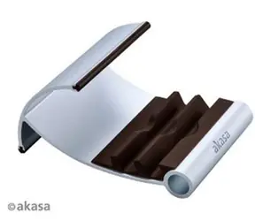 AKASA AK-NC054-BR Tablet and iPad stand / stojánek pro tablet i iPad / tři sledovací úhly / hnědý