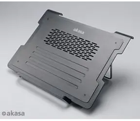 AKASA AK-NBCH-30BK chladicí podložka pro 15.6" notebook / 5 stupňů nastavení sklonu / USB / černá