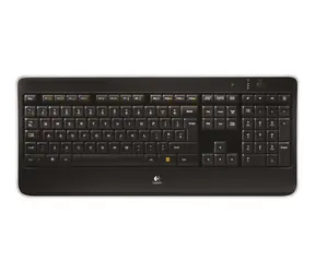 Logitech Wireless K800 Illuminated / Klávesnice / USB / DE