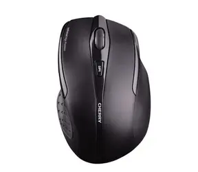 Cherry MW 3000 / optická bezdrátová myš / ergonomická / 1000/1750 dpi / USB / černá