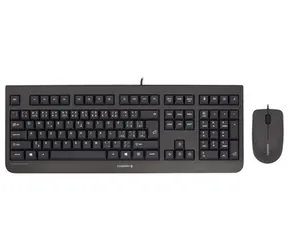 Cherry / drátový set klávesnice a myši DC 2000 / USB / CZ+SK / černá