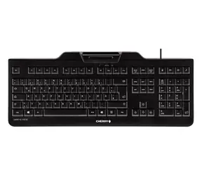 Cherry klávesnice se čtečkou karet KC 1000 SC / USB / ISO 7816 podporované karty / černá / EU