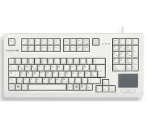 Cherry klávesnice G80-11900 / touchpad / drátová / USB 2.0 / bílá / EU