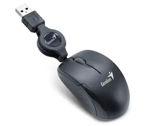 Genius Micro Traveler V2 černá / drátová / 1200 dpi / USB