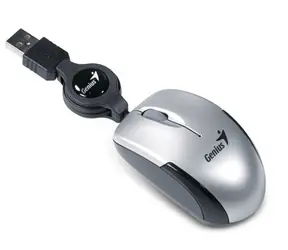 Genius Micro Traveler V2 stříbrná / drátová / 1200 dpi / USB