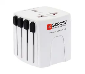 SKROSS cestovní adaptér  MUV Micro / 2.5A max. / univerzální pro 150 zemí