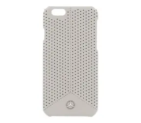 Mercedes zadní kryt Perforated pro Apple iPhone 6 a 6S šedá