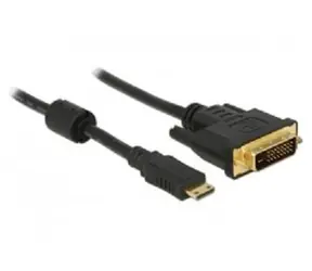 Delock HDMI kabel Mini-C samec > DVI 24+1 samec / 1 m