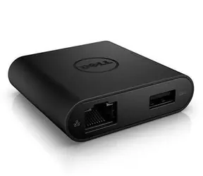 DELL adaptér USB-C na HDMI VGA Ethernet / USB 3.0