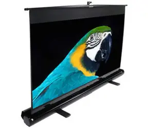 ELITE SCREENS plátno teleskopické od podlahy vzhůru 80" (16:9) černá / 100.1 x 177.8 cm / zisk 1.1