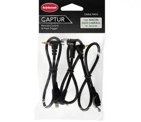 Hähnel Cable Pack Nikon / kabely pro připojení Captur Pro Modul/Giga T Pro II