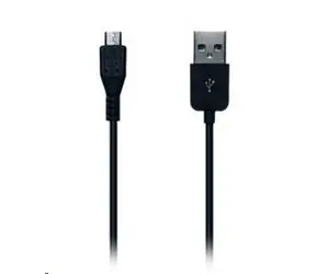 CONNECT IT CI-558 Wirez HQ microUSB - USB kabel  (M) - (M) 2m černá
