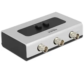 Delock přepínač BNC 2 port / ruční / obousměrný