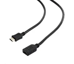 Gembird C-TECH Kabel HDMI-HDMI 1.4 M/F 1.8m černý / stíněný / zlacené kontakty