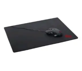 Gembird MP-GAME-L / Herní podložka pod myš / látková / 400x450 / černá