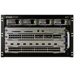 D-Link 4-slot managed chassis layer 2/3+ switch / základní kit