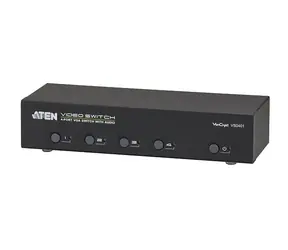 ATEN VS0401 / 4-Port VGA Switch s Audio