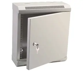 DATACOM 10" rack jednodílný 4U 140 (plechové dveře) šedé