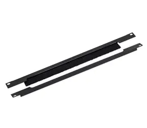 Triton 19" průchozí panel 1U rozdělený horizontálně / 350x21mm