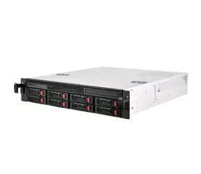 SilverStone RM21-308 Rackmount Storage / 2U / M-ATX / 1x USB 3.0 + 1x USB 2.0 / 3x 80mm / 8x 3.5/2.5" / 1x 5.25" 