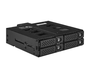 CHIEFTEC SATA/SAS Backplane CBP-625 / 1x 5.25“ -  6x 2.5“ HDDs/SSDs / Hot-Swap