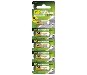 GP 23AF - 5 ks / alkalická baterie 12 V / 38 mAh 