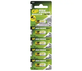 GP 27A - 5 ks / alkalická baterie 12 V / 20 mAh 