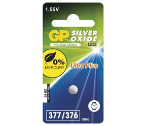 GP 377F1 Ultra Plus (SR66 6.8 x 2.6 mm) - 1 ks 