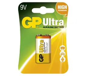 GP 9V Ultra alkalická - 1 ks