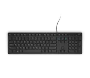 DELL KB-216 US (580-ADHY) černá / Multimediální klávesnice / US / QWERTY / USB