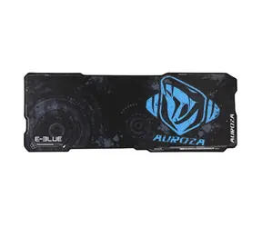 E-Blue Auroza XL černo-modrá / Herní podložka pod myš / 80x30 cm / 3 mm
