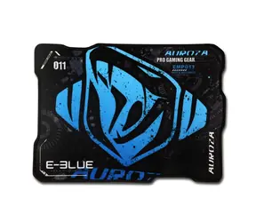 E-Blue Auroza černo-modrá / Herní podložka pod myš / 36.5x26.5 cm