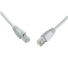 Solaris CAT6 SFTP PVC 3m šedá / Patch kabel / RJ45-RJ45 / AWG26 
