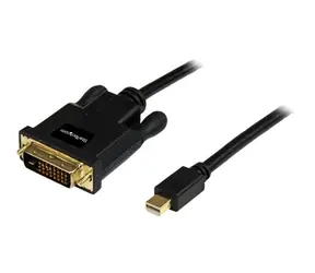 StarTech pasivní adaptér Mini DisplayPort M na HDMI M černá 2m / 4k a 2K / audio 7.1