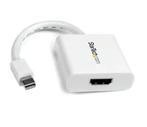 StarTech pasivní adaptér Mini DisplayPort M na HDMI F bílá / 1920x1200 / zvuk 5.1