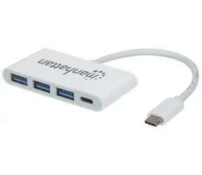 Manhattan USB-C 3.1 Gen 1 Type-C Hub / 1x USB-C / 3x USB A