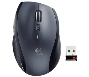 Logitech M705 Mouse / bezdrátová / 5 tlačítek / optická / černá 