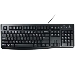 Logitech klávesnice K120 For Business DE / USB / Drátová / Černá