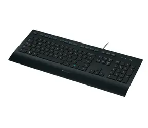 Logitech MK280E / Klávesnice / USB / Pan Nordic / černá