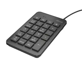Trust XALAS černá / Numerický klávesnice / USB / 1.5m
