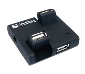 Sandberg USB HUB 4x USB 2.0 černá