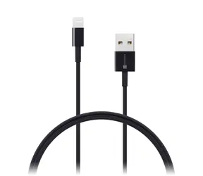 CONNECT IT Wirez Apple Lightning - USB kabel (M) - (M) 0.5m černá 