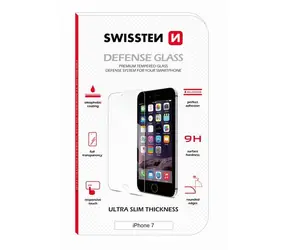 SWISSTEN Ochranné temperované sklo 2.5D pro Apple iPhone 7 & 8 