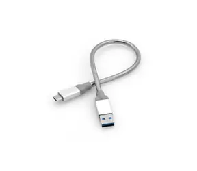 Verbatim Sync & Charge kabel USB-C to USB-A 30cm stříbrná / USB 3.1 