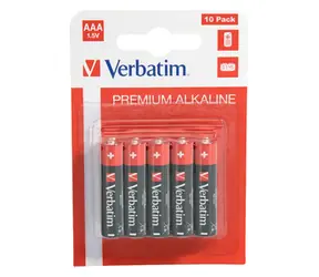 Verbatim Alkalické blister baterie AAA 1.5V 10ks / blister