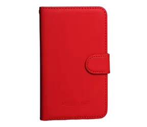 URBANE CASE BOOK UNI pouzdro pro 4.6" - 5.1" červená