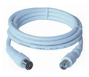 PremiumCord TV propojovací kabel M-F 75 Ohm 10m