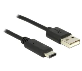DeLock kabel USB 2.0 Typ-A samec > USB Type-C 2.0 samec 0.5 m 